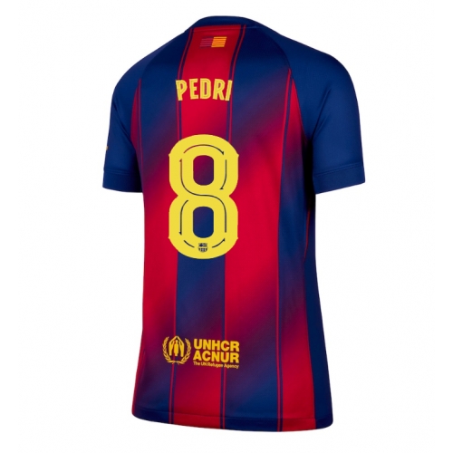 Billige Fotballdrakt Barcelona Pedri Gonzalez #8 Replika Hjemmedrakt Dame 2025-26 Kortermet Billige Fotballdrakt Barcelona Pedri Gonzalez #8 Replika Hjemmedrakt Dame 2025-26 Kortermet